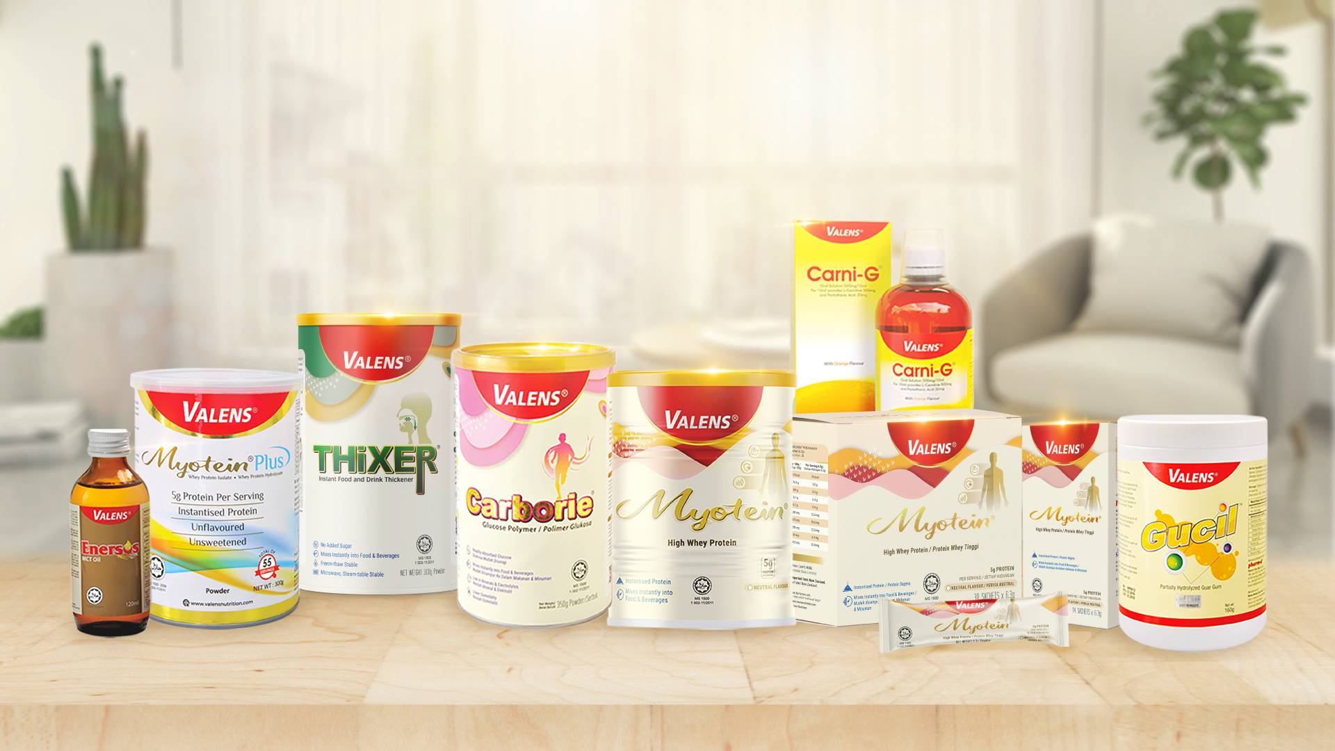 Valens products Various Valens Products