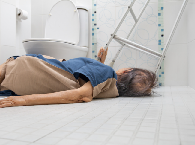 elderly-woman-falling-in-bathroom Elderly Woman Falling In Bathroom