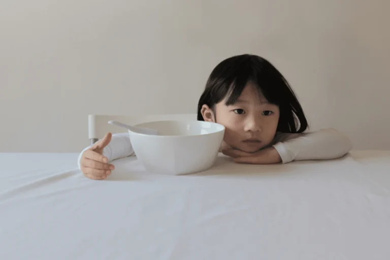 Child not eating her food