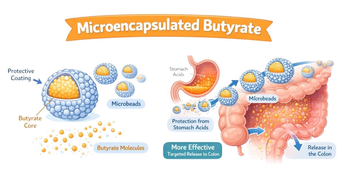 Microencapsulated Butyrate Microencapsulated butyrate