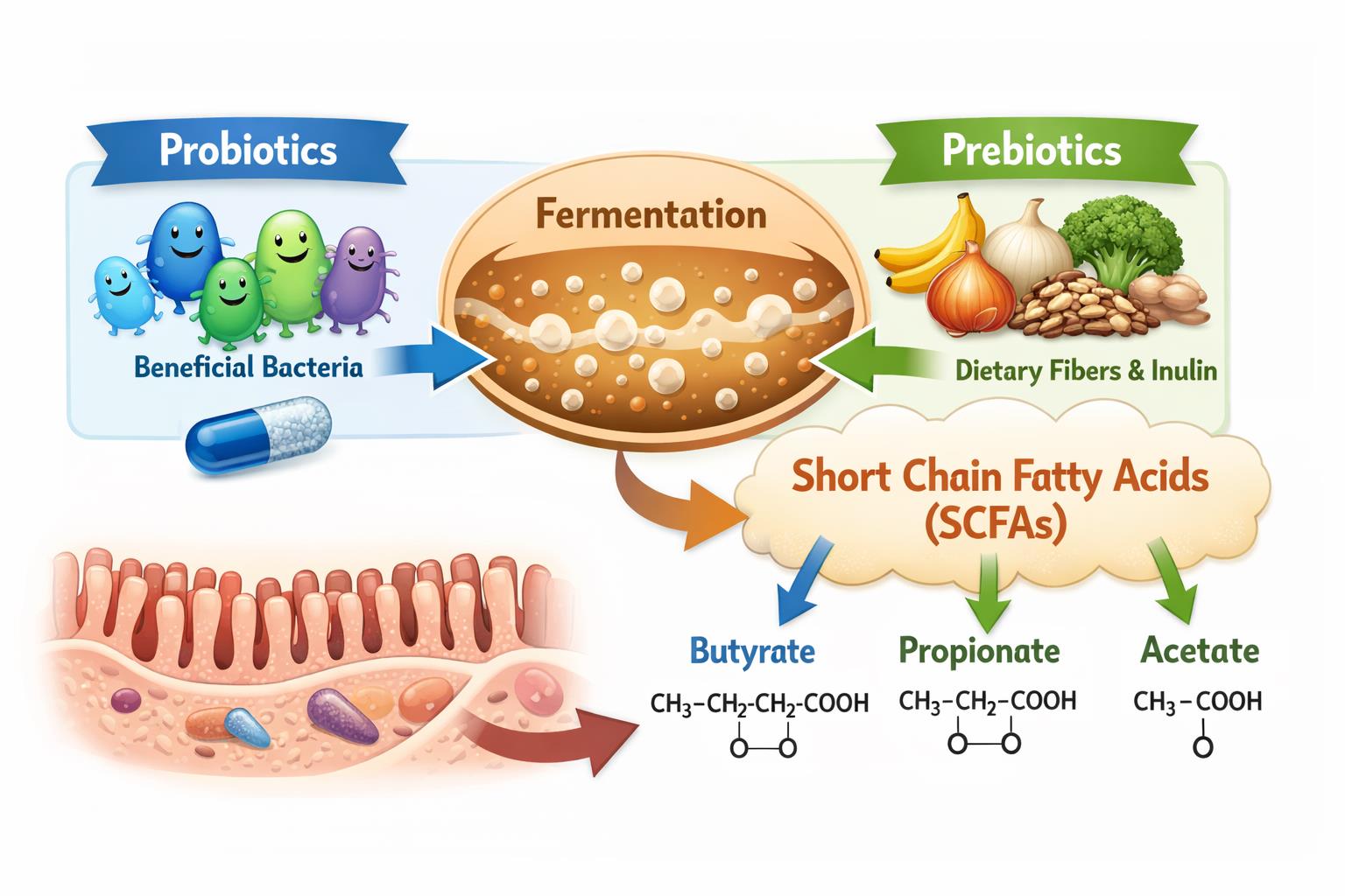 short-chain-fatty-acids-are-produced-in-our-gut-utilising-both-good-bacteria-probiotics-and-dietary-fiber-prebiotics Short chain fatty acids are produced in our gut utilising both good bacteria probiotics and dietary fiber prebiotics